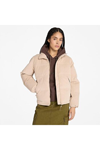Timberland Welch Mountain Synthetic Insulated Waterproof Women's Jacket Tb0A2R1Deyk1 Beige-L