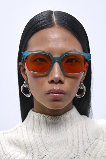 Bilge Karga Rodney Blue Orange Sunglasses