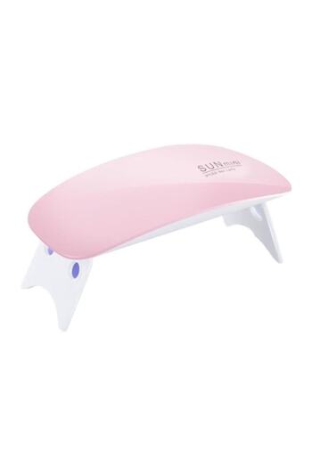 sunmini UV/LED Lamp, SUNMini, 6W, 60x180s Timers, Pink