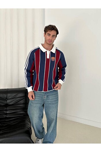 KUN SPORTSWEAR ΚΡΟΥΒΑΖΕ ΠΡΕΜΙΟΥΜ ΒΙΝΤΑΖ ΝΟΣΤΑΛΓΙΑ ΡΕΤΡΟ ΟΒΕΡΣΑΪΖ ΟΥΝΙΣΕΞ