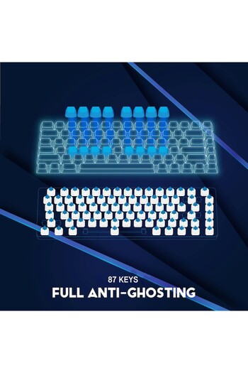 DR1TECH Xnotech Reven PRO Professional Gaming Mechanical Keyboard RGB - 87 Keys