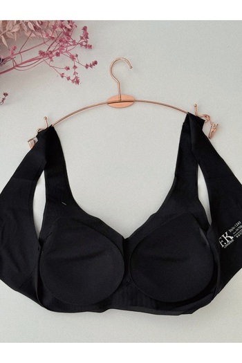ENDAMIM Ultra Light Ice Silk Breathable Flexible Fabric Seamless Bra - 1245