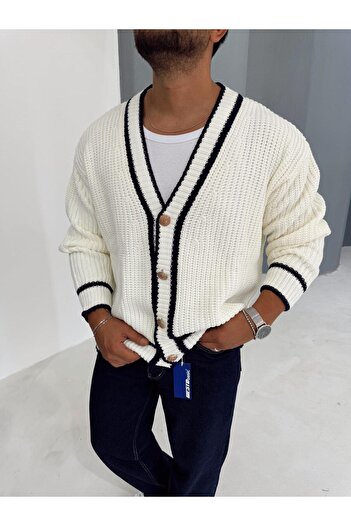 Baycombine35 Men's Old Money Knitwear Cardigan
