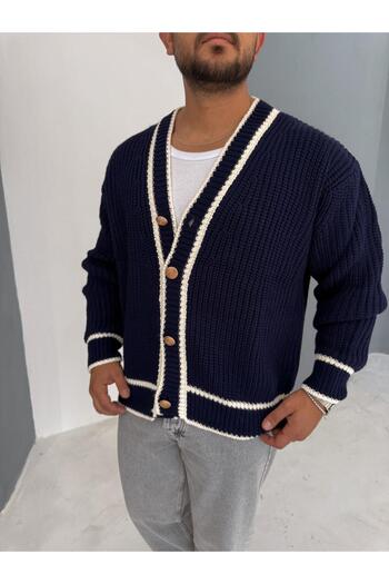 Baycombine35 Men's Old Money Knitwear Cardigan