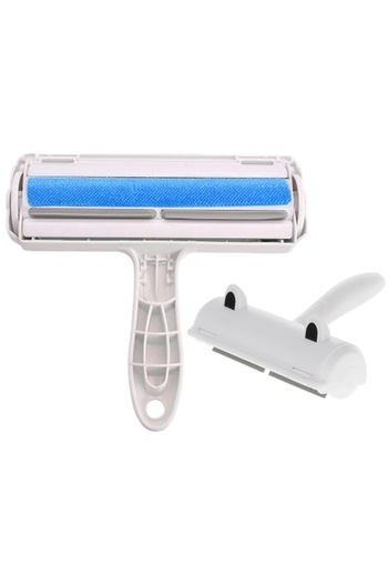 IMK Pet Hair Cleaning Brush, Easy to Use, Durable Structure, White
