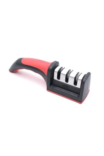 Bell Professional Knife Sharpener with 3 Functions and Detachable Head