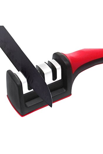 Bell Professional Knife Sharpener with 3 Functions and Detachable Head