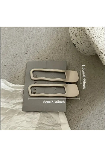 TChic 2-Piece Metal Quadrilateral Buckle