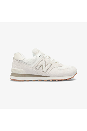 New Balance 574 Lifestyle Kadın Krem Rengi Spor Ayakkabı