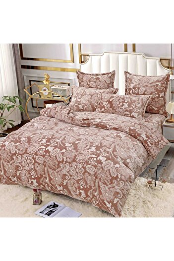 JOJO HOME Bed linen, Jojo Home, Cocolino, 2 persons, 6 pieces, 200x230cm, Pink