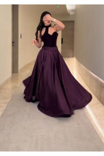 MEERA SA Sparkly mermaid evening dress