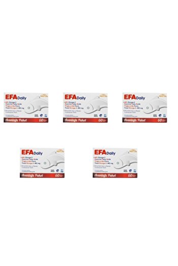 New Life Efa Daily 60 Capsules 5 Pieces