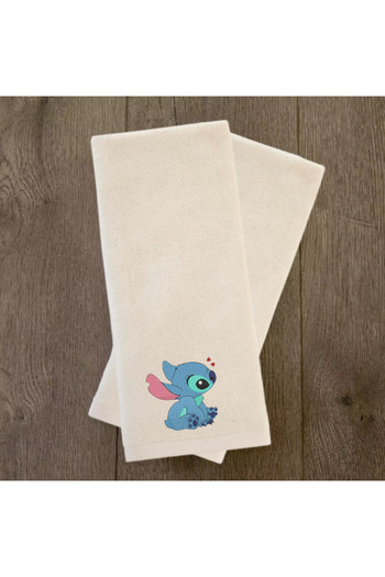 Ursa Lillo Embroidered Design Towel 30X50