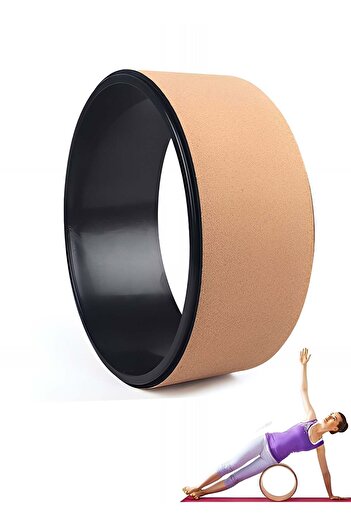 Taimi 32cm Yoga Wheel for Exercises and Relieving Back and Shoulder Pain Supports the Spine