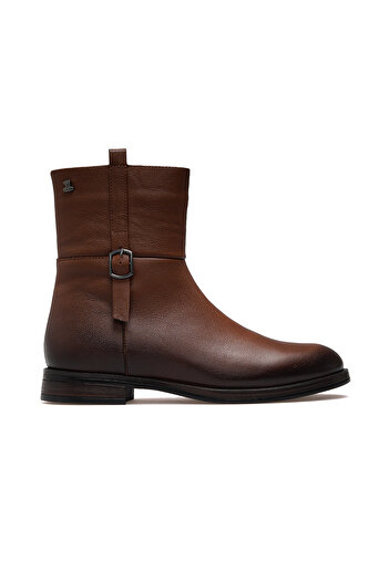 Venüs Women's Genuine Leather Casual Daily Boots 25K 2552701K Z Tan