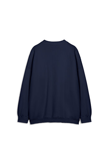 praye Daily Comfortable Sweat Navy Blue