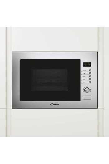 Candy Candy Built-in Microwave with Oven and Grill, 25L Stainless Steel, Model MIC25GDFX-80
