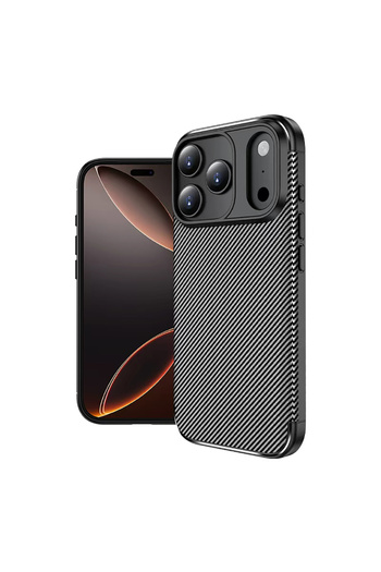 Alan Tech Apple iPhone 17 Pro Max Case Zore Black Silicone Cover
