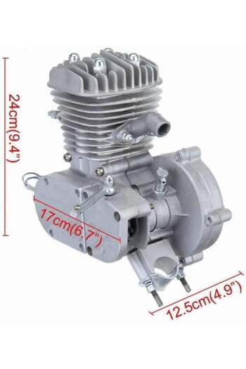 China Simple bicycle engine 80cc Gray (without accessories)