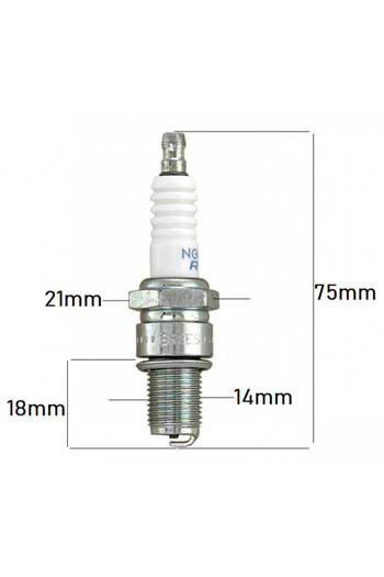 NGK Spark plug for Wacker BP6HS compactor