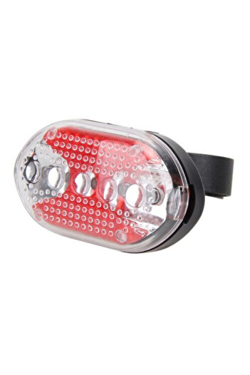 China Bicycle Tail Light (5 LEDs) White and Red