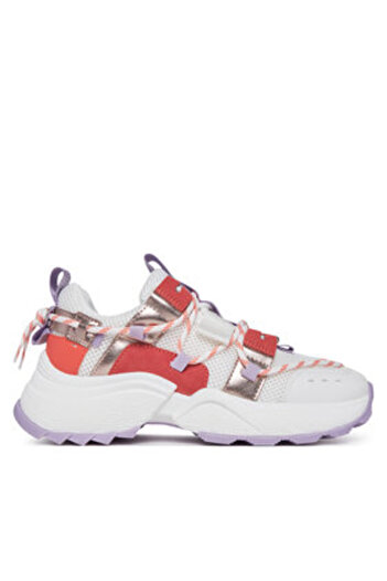 Steve Madden Γυναικεία Αθλητικά Παπούτσια Λευκά STEVE MADDEN-SM11002419 WLC ΛΕΥΚΟ ΛΙΛΑ / ΚΟΡΑΜΕΛ