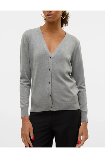 Vero Moda button-down blouse, grey