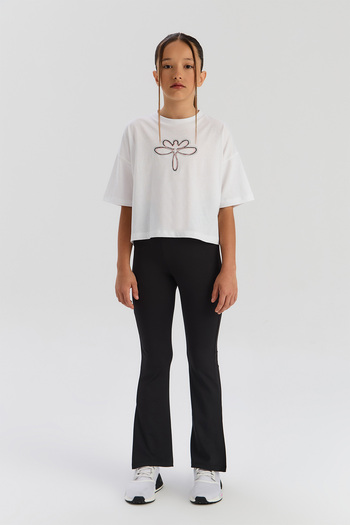 Tyess Girl Black Tights