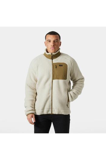 Helly Hansen Panorama Pile Block Men's Fleece Coat Hha.49460 Hha.857 Grey-Xxl