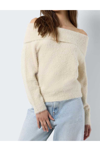 Noisy May sweater, cream
