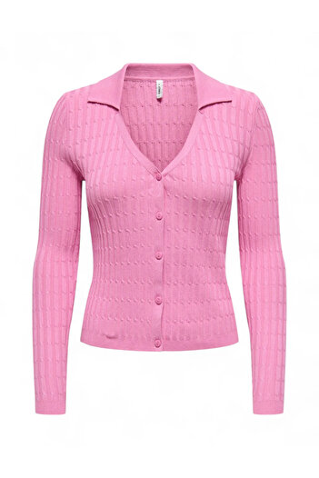 ONLY button-down blouse, pink