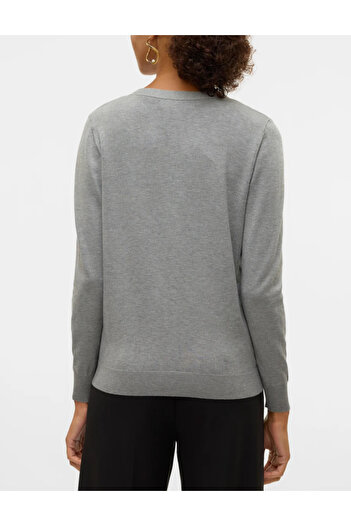 Vero Moda button-down blouse, grey