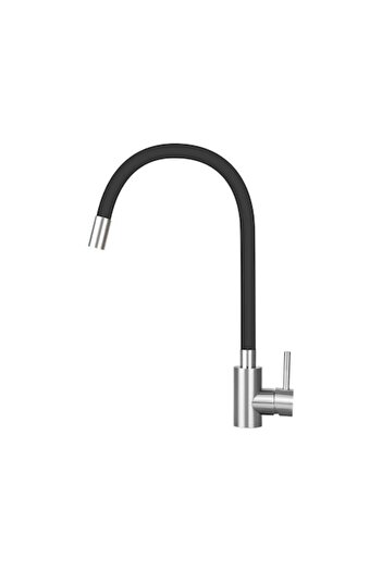 varioshop Flexible Kitchen Faucet VarioShop®, 360° Swivel Spout, Modern Design, Maximum Functionality, Stain
