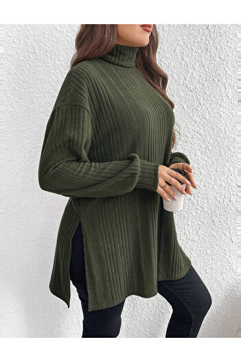 SHEIN Emery Rose blouse, khaki