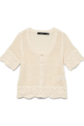 Vero Moda top, cream