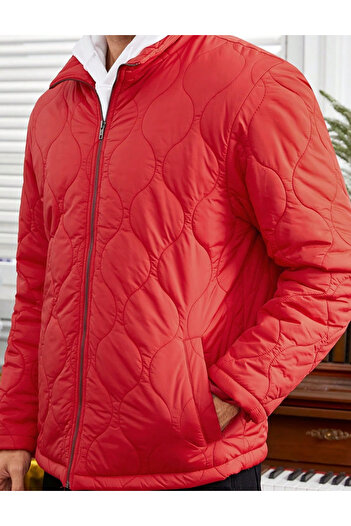 SHEIN jacket, red