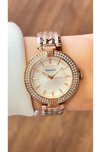 Ferrucci Fc 0724 03368m.2 Rose Gold 32 mm Women Wrist Watch
