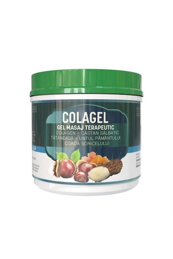Colagel , Therapeutic Massage Gel 275ml – For Joint Pain, Muscle Pain, Tired Legs, and Circulation