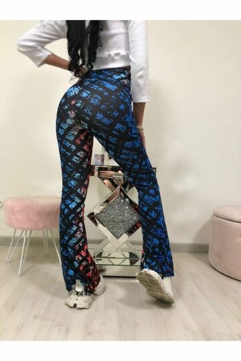 Welike Women's Digital Print Bella Tights