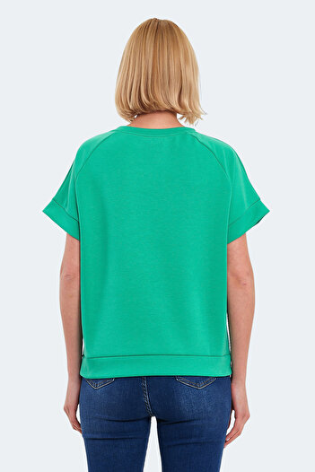 Slazenger Vinko I Women's Green T-Shirt
