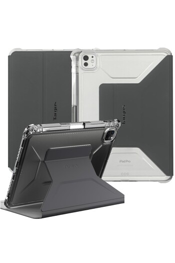 Targus iPad Pro 11-Inch (M4) Tablet Case,Military-Grade Drop Protection,With Foldable Kickstand,Thz984Gl