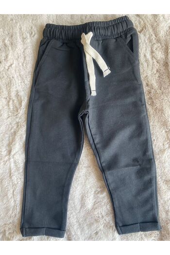 babymoon kids 100% Cotton Baby Sweatpants with Elastic Waist, Comfortable Design Suitable for Daily Use