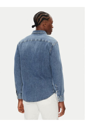 Calvin Klein Jeans Ανδρικό τζιν πουκάμισο LV040EM774 Πολύχρωμο
