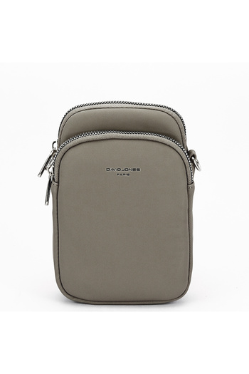 David Jones Taupe crossbody bag Paris B-CM6906 M0