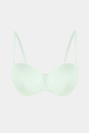 LOYA Mint Green Latina Supported Strapless Bra