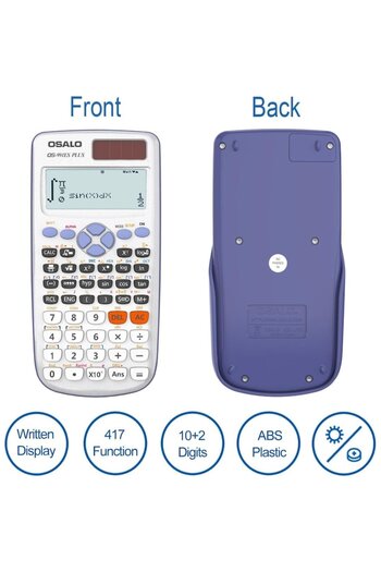 Osalo Scientific Calculator, OSALO, 441 functions, for high school and college