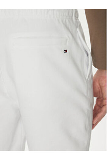 Tommy Hilfiger Ανδρικό αθλητικό σορτς MW0MW38698 Λευκό