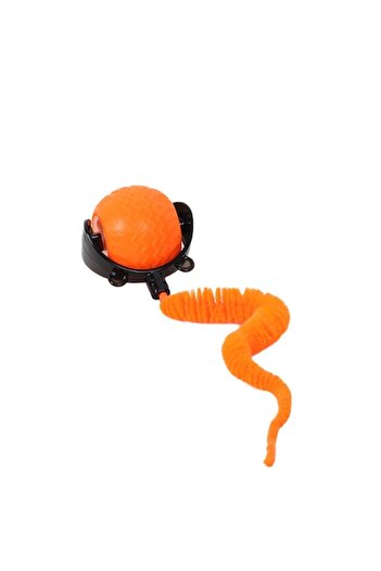 OEM Interactive Toy for Cats, Automatic Ball with 3 Modes, USB-C, Orange