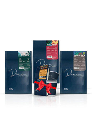 Drip on coffee Specialty Coffee Box 4 Crops V60, Espresso, Saudi Coffee
