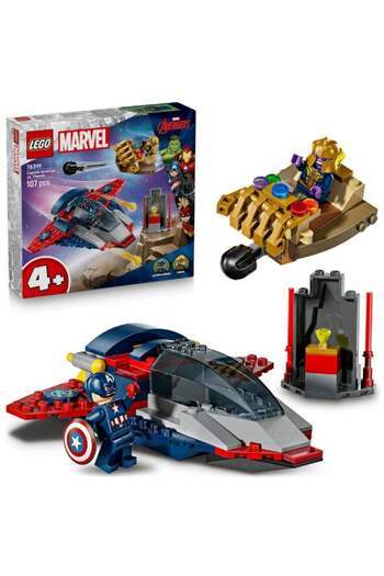 LEGO Marvel Super Heroes Captain America vs. Thanos 76319 (107) Pieces